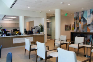 Lobby of Uptown Physicians Group