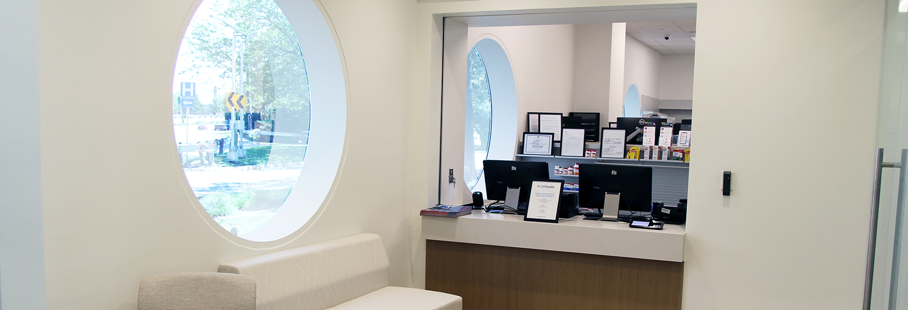 Interior Lobby of Pharmacy Oak Lawn Location