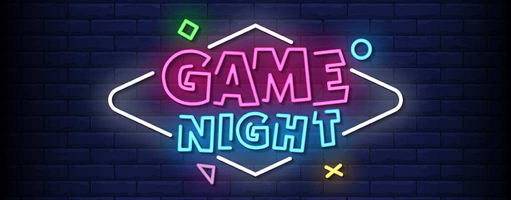 Neon game night