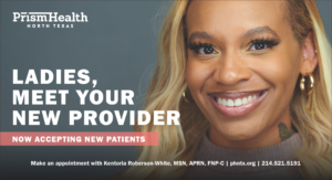 Ladies, meet your new provider - women's health provider, Kentoria Roberson-White