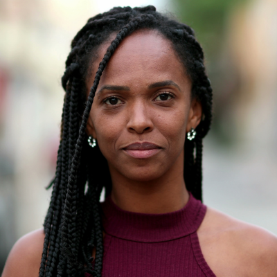 a Black woman in her 40s - maybe interested in a well-woman's checkup