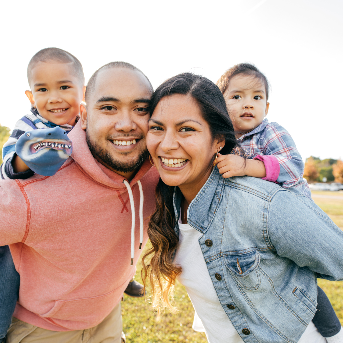 Hispanic Family of Four